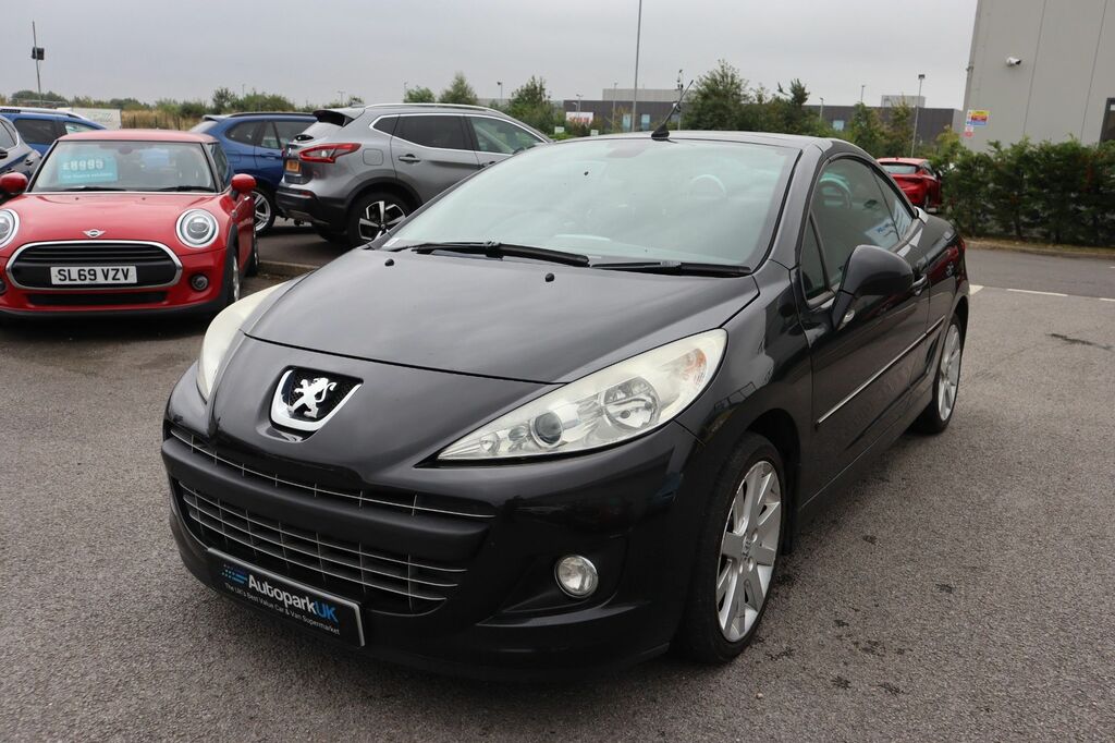 Peugeot 207 CC 2011 1.6 Cc Gt 120 Bhp Black