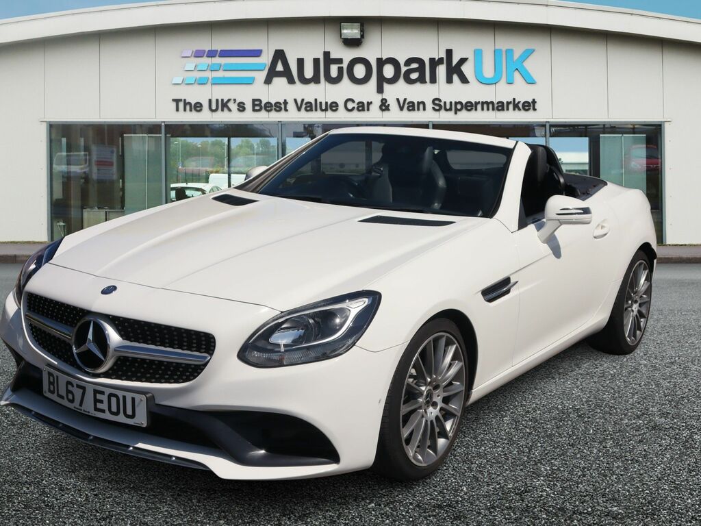 Mercedes-Benz SLC 2017 2.1 Slc250d Amg Line Convertible G White