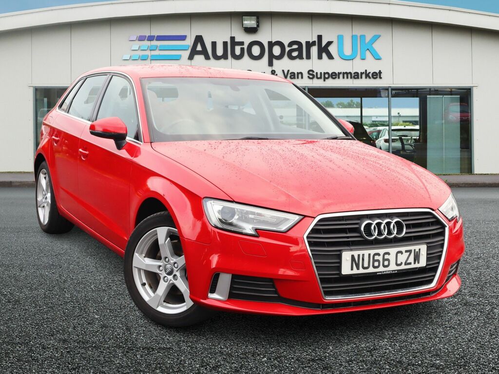 Audi A3 2016 1.4 Tfsi Cod Sport Sportback Manua Red