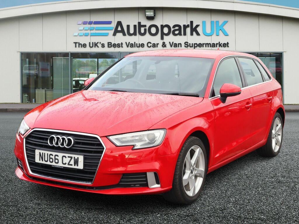 Audi A3 2016 1.4 Tfsi Cod Sport Sportback Manua NU66CZW Red #3