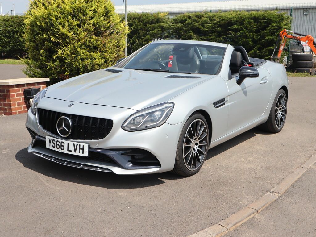 Mercedes-Benz SLC 2016 2.0 Slc200 Amg Line Convertible G- Grey