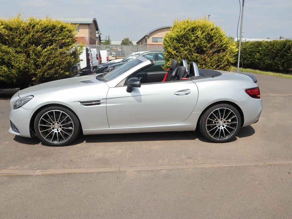 Mercedes-Benz SLC 2016 2.0 Slc200 Amg Line Convertible G- Grey #2