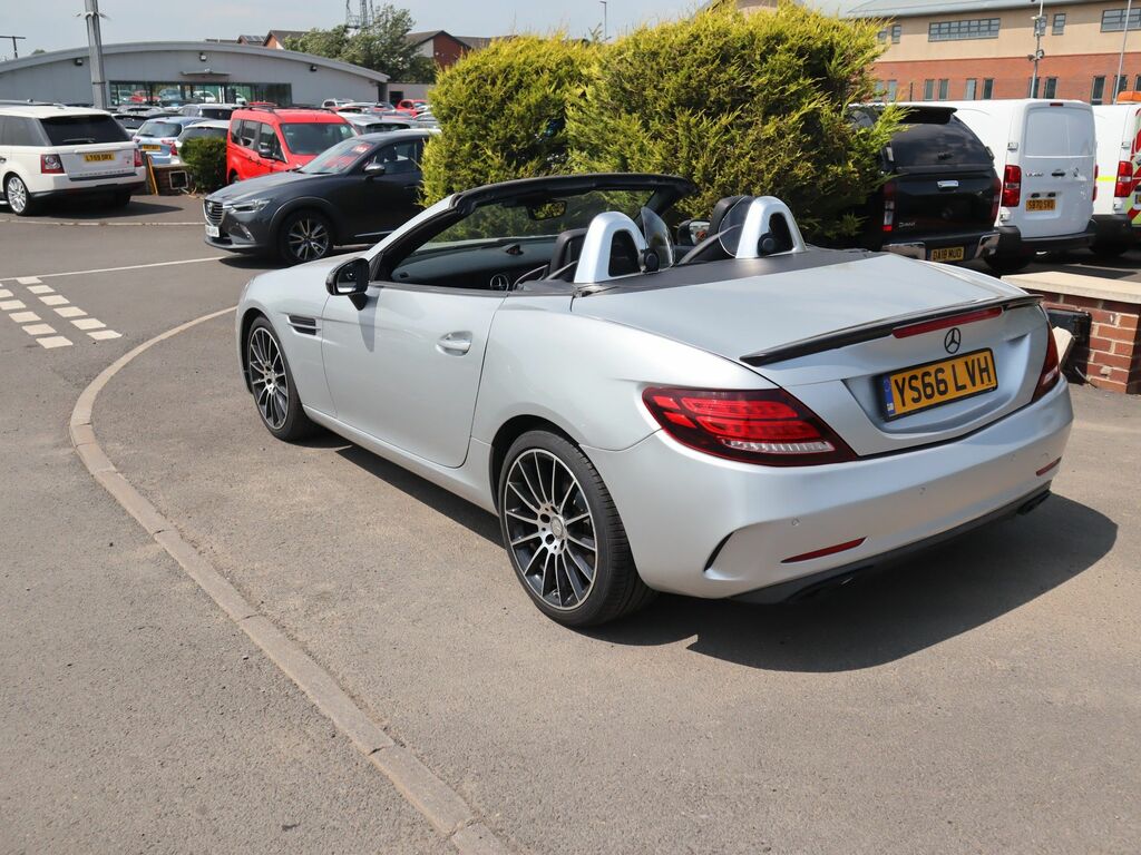 Mercedes-Benz SLC 2016 2.0 Slc200 Amg Line Convertible G- Grey #4