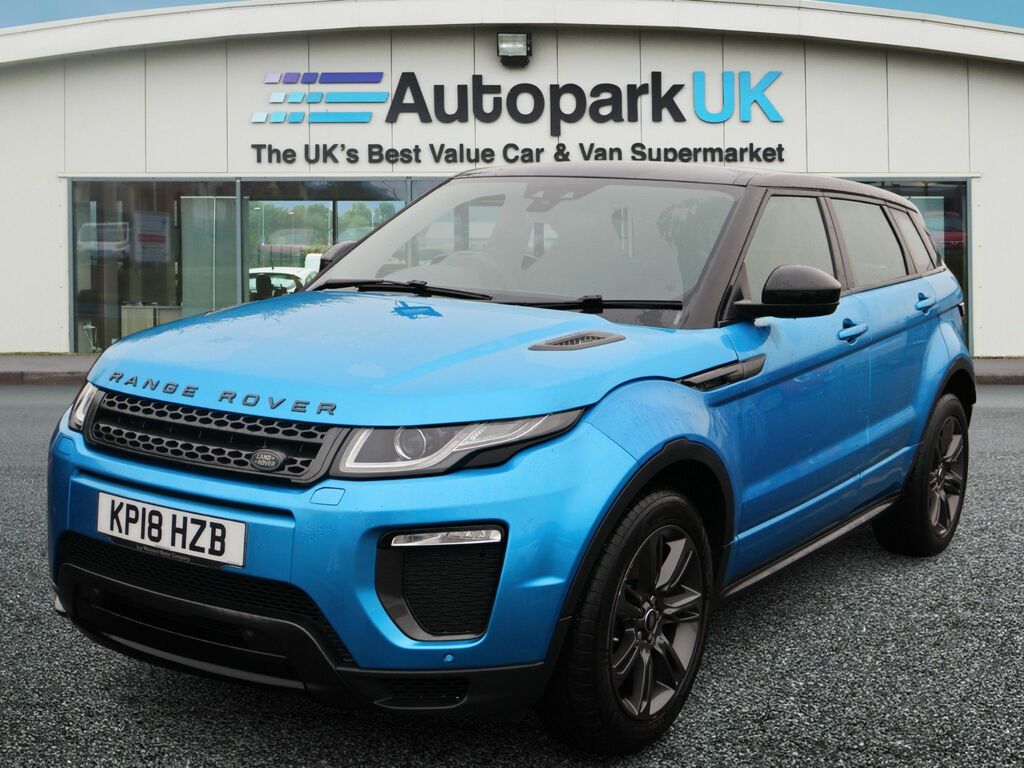 Land Rover Range Rover Evoque 2018 2.0 Td4 Landmark Suv 4Wd Eu KP18HZB Blue #3