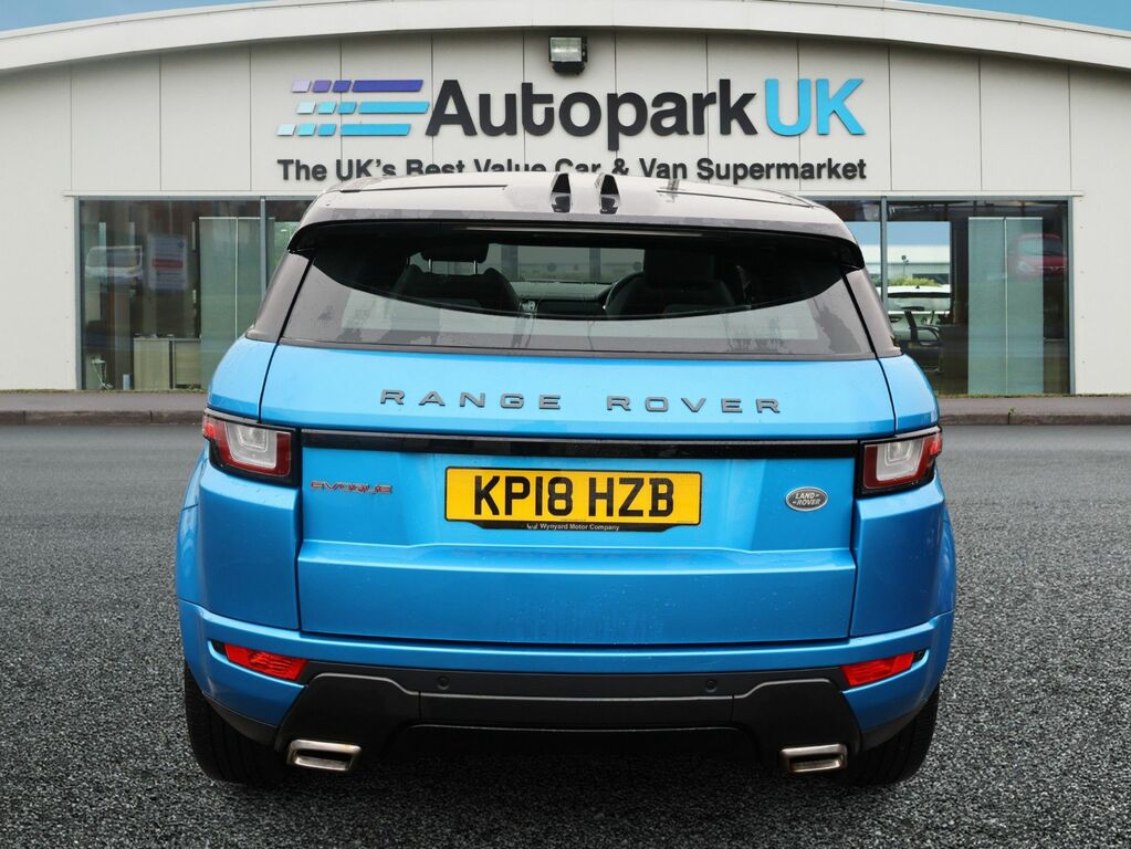 Land Rover Range Rover Evoque 2018 2.0 Td4 Landmark Suv 4Wd Eu KP18HZB Blue #6