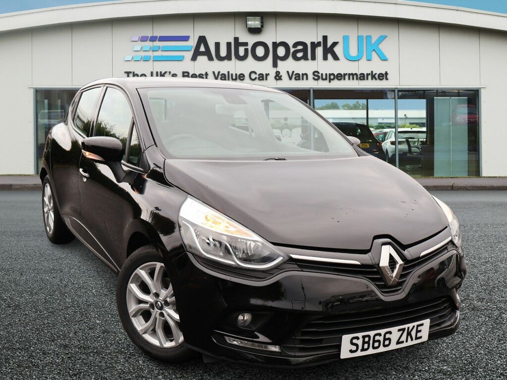 Renault Clio 2016 1.2 16V Dynamique Nav Hatchback Ma SB66ZKE Black