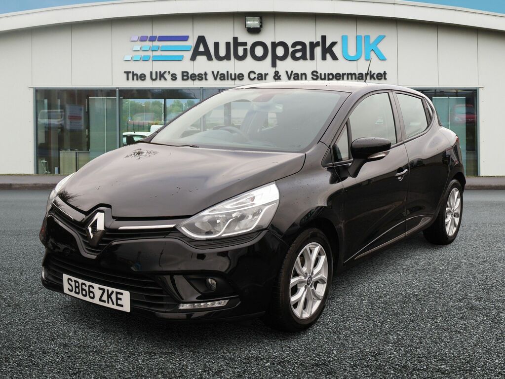 Renault Clio 2016 1.2 16V Dynamique Nav Hatchback Ma SB66ZKE Black #3