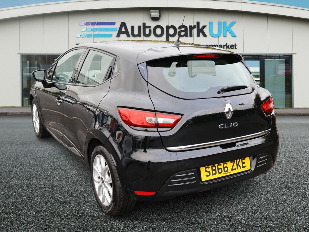 Renault Clio 2016 1.2 16V Dynamique Nav Hatchback Ma SB66ZKE Black #5