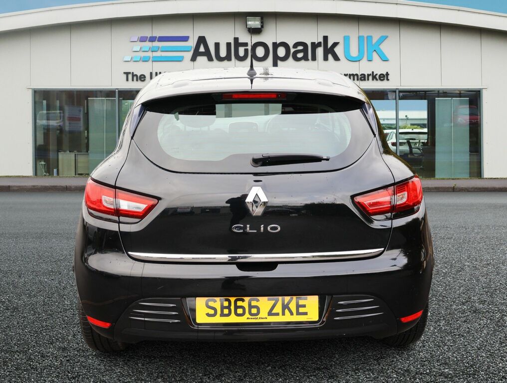Renault Clio 2016 1.2 16V Dynamique Nav Hatchback Ma SB66ZKE Black #6