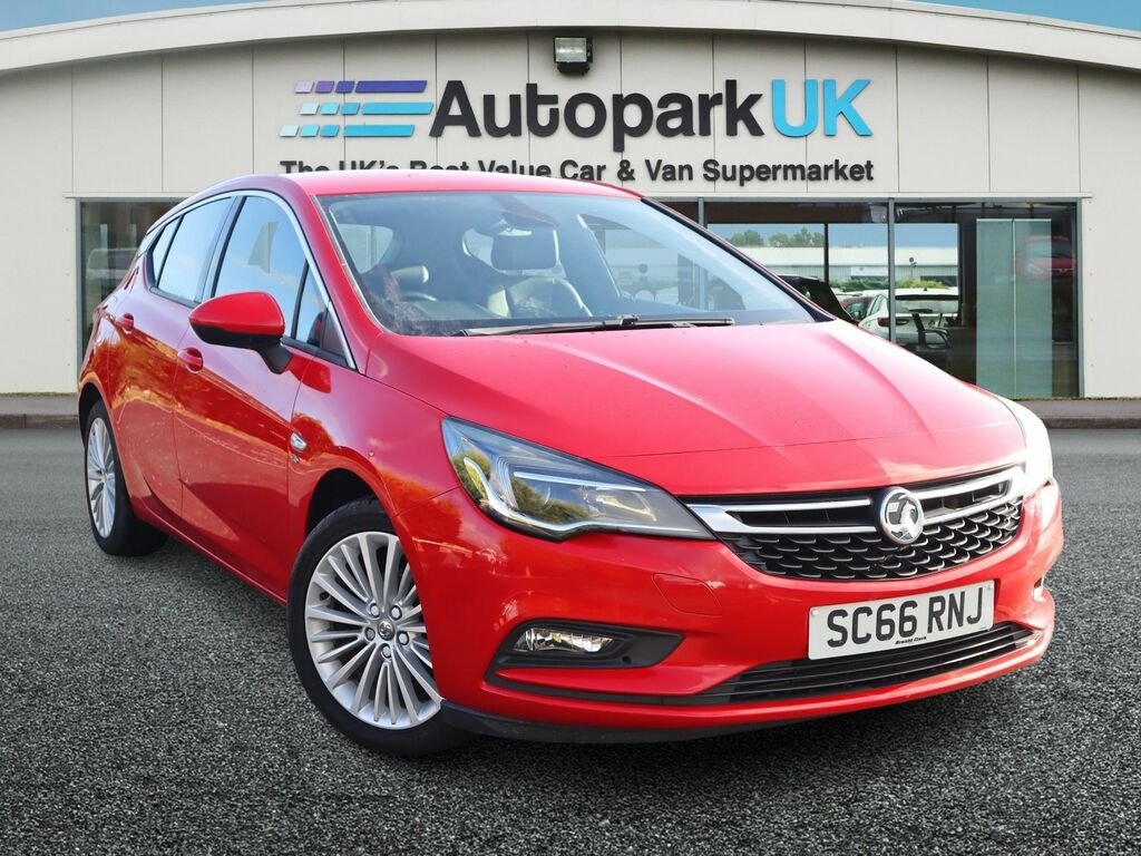 Vauxhall Astra 2016 1.4I Turbo Elite Hatchback Red