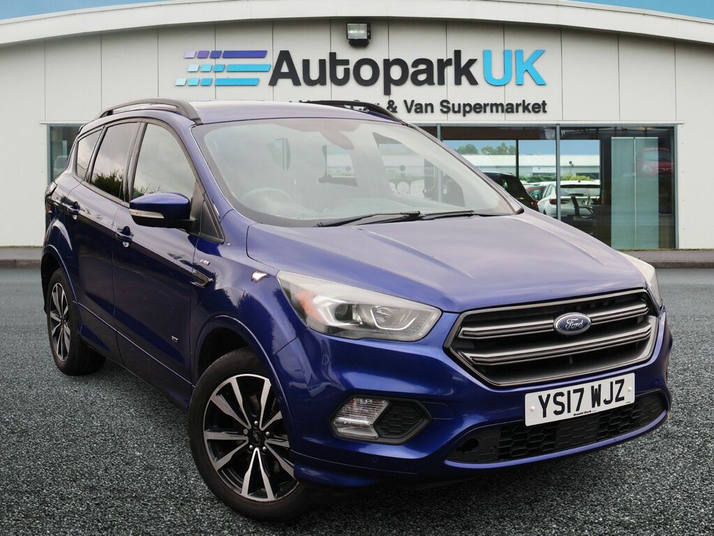 Ford Kuga 2017 2.0 Tdci Ecoblue St-line Suv Manua Blue