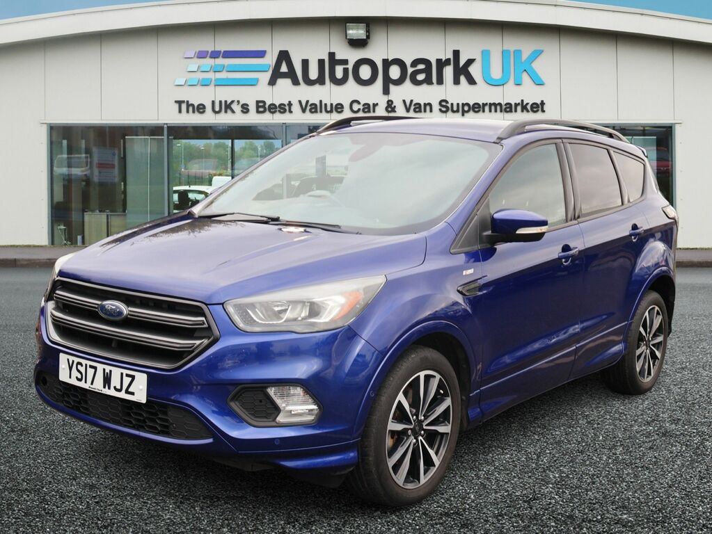 Ford Kuga 2017 2.0 Tdci Ecoblue St-line Suv Manua YS17WJZ Blue #3