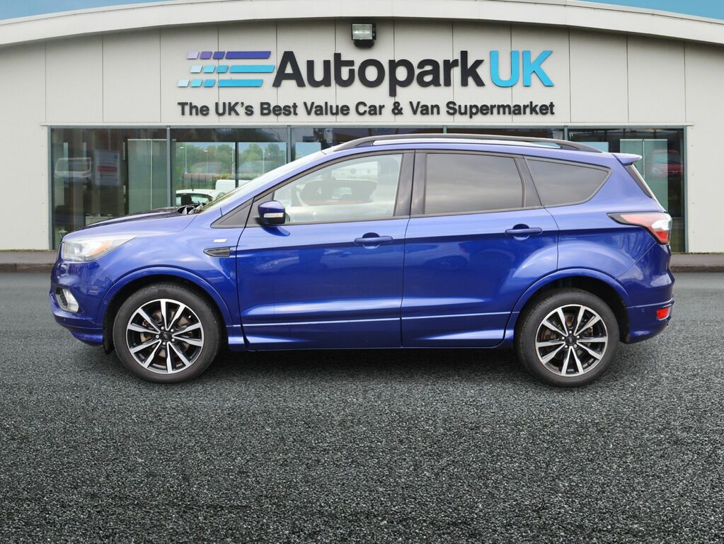 Ford Kuga 2017 2.0 Tdci Ecoblue St-line Suv Manua YS17WJZ Blue #4