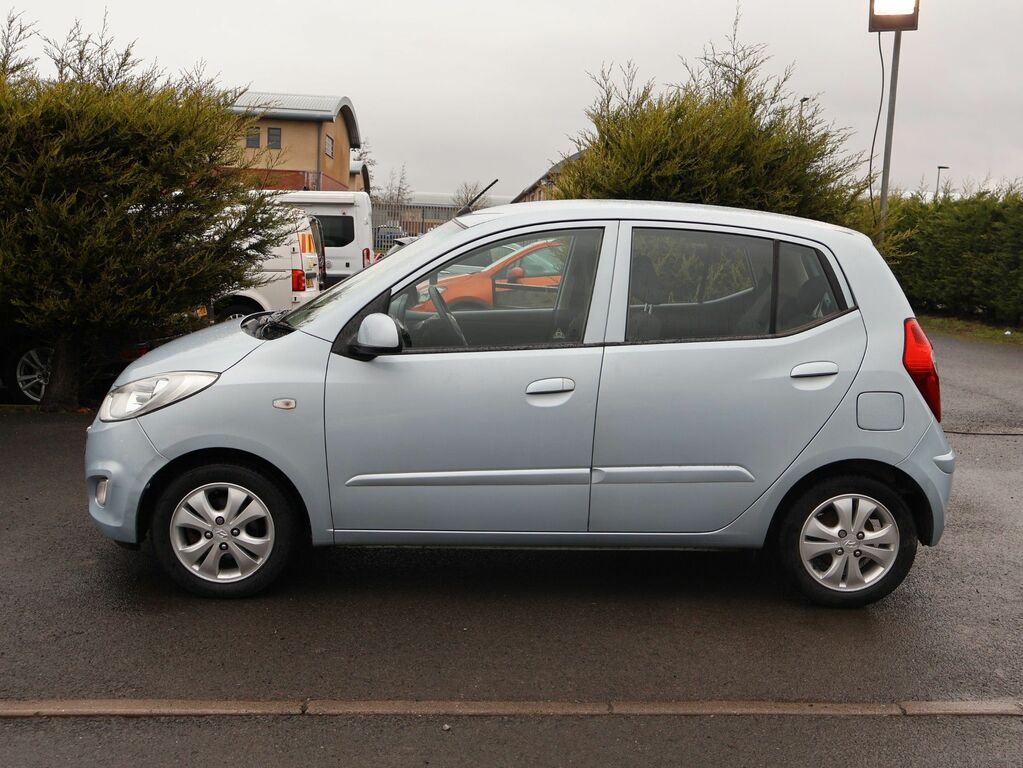 Hyundai I10 2011 1.2 Active Hatchback Euro 5 SL61GZE Silver #2