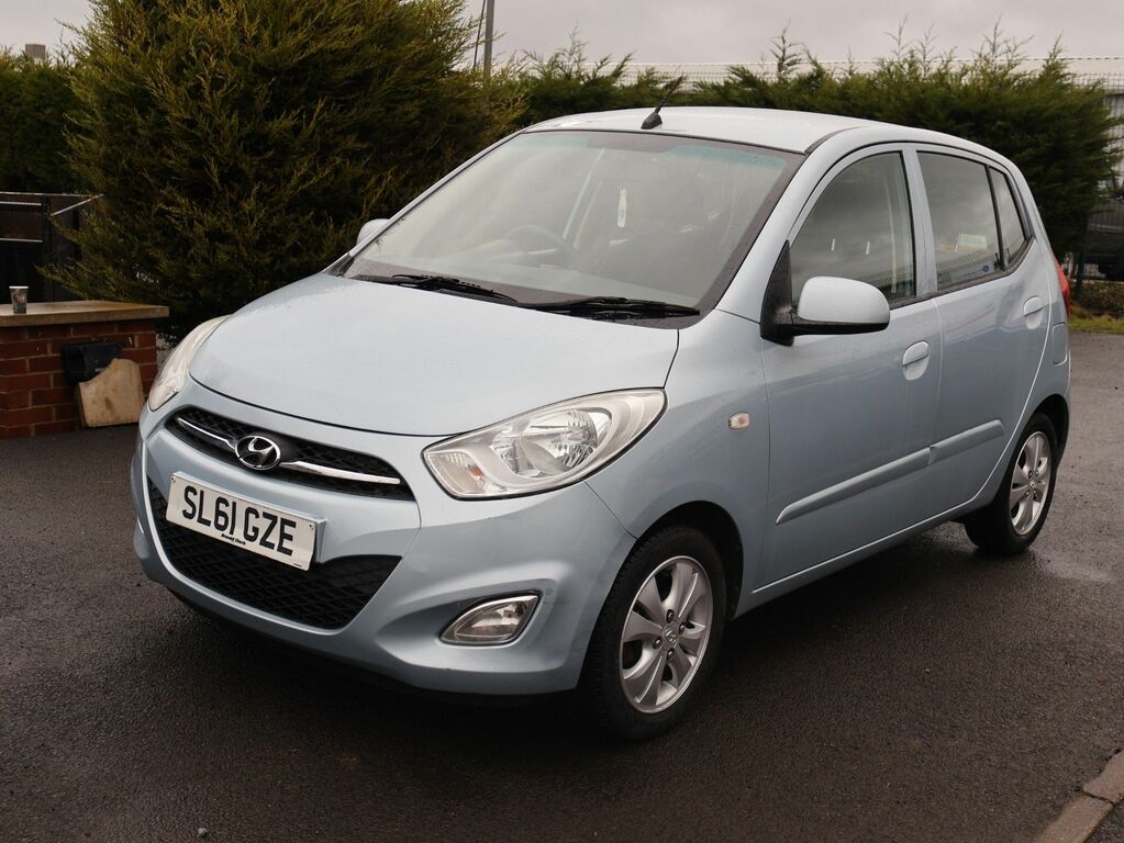 Hyundai I10 2011 1.2 Active Hatchback Euro 5 SL61GZE Silver #5
