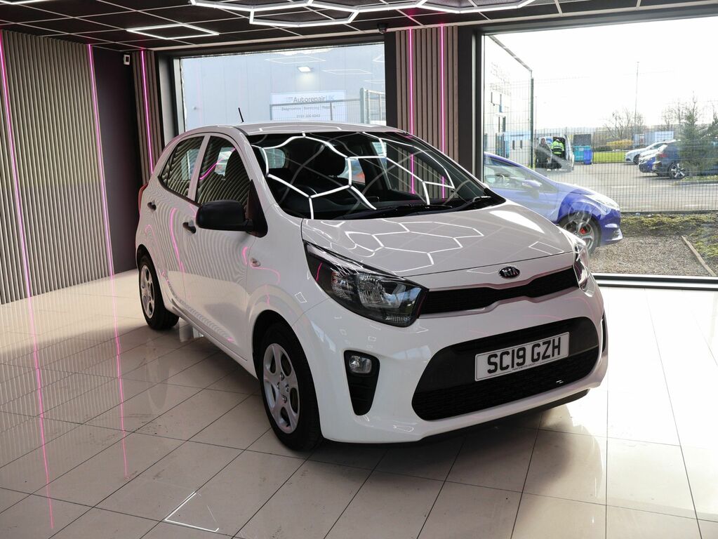 Kia Picanto 2019 1.0 1 Hatchback Euro 6 66 White