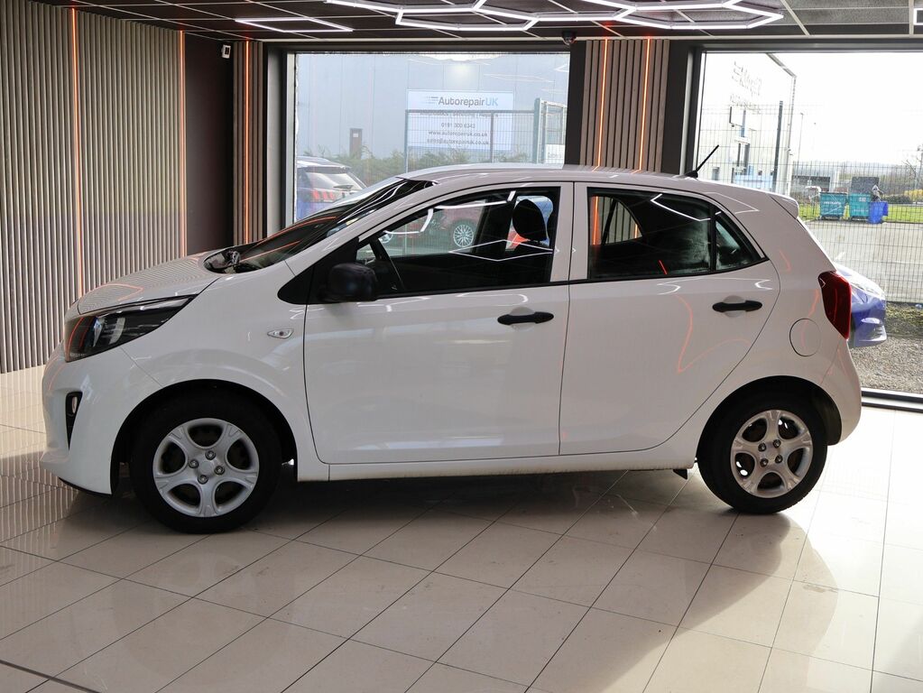 Kia Picanto 2019 1.0 1 Hatchback Euro 6 66 SC19GZH White #3