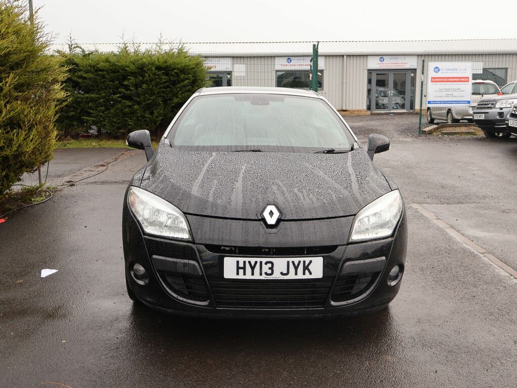 Renault Megane 2013 1.6 Dci Dynamique Tomtom Convertible Dies Black #3
