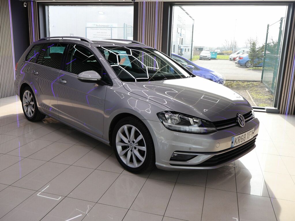 Volkswagen Golf 2018 1.5 Tsi Evo Gt Estate Euro KR68XFM Silver #4
