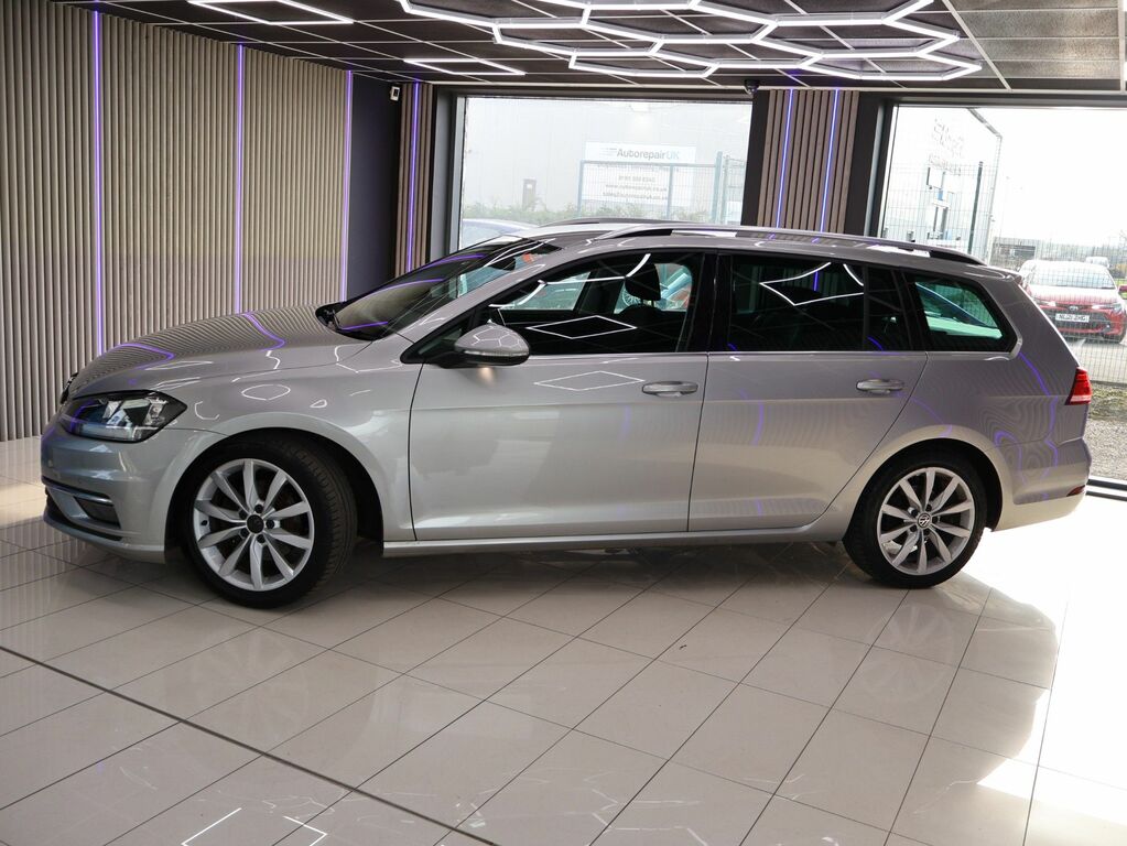 Volkswagen Golf 2018 1.5 Tsi Evo Gt Estate Euro KR68XFM Silver #2