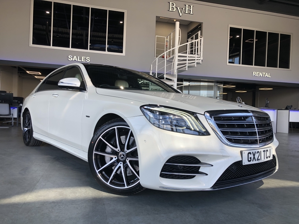 Mercedes-Benz S Class Saloon 2.9 S 350 D L Grand Edition Executiv White