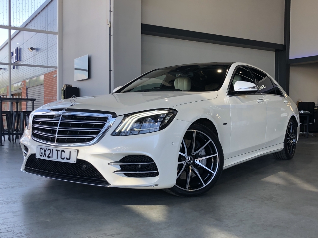 Mercedes-Benz S Class Saloon 2.9 S 350 D L Grand Edition Executiv GX21TCJ White #3
