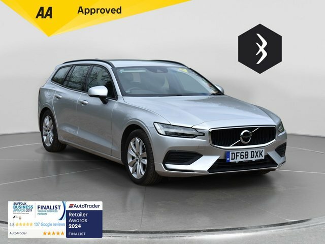 Volvo V60 2.0 D3 Momentum Estate Euro 6 S Silver