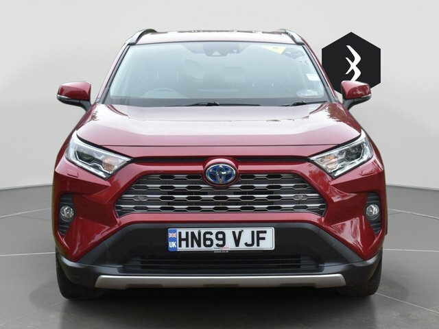 Toyota Rav 4 2.5 Vvt-h Excel Suv Hybrid Cvt Euro 6 HN69VJF Red #3