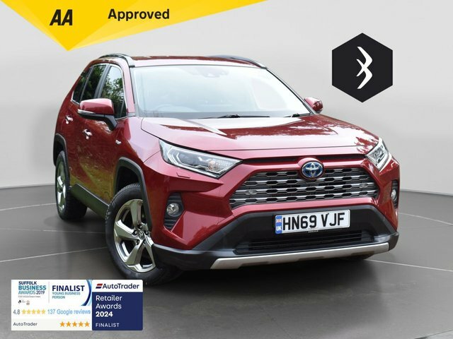 Toyota Rav 4 2.5 Vvt-h Excel Suv Hybrid Cvt Euro 6 Red
