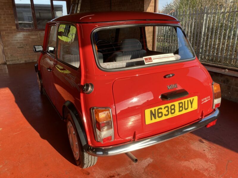 Rover MINI Saloon N638BUY Red #2