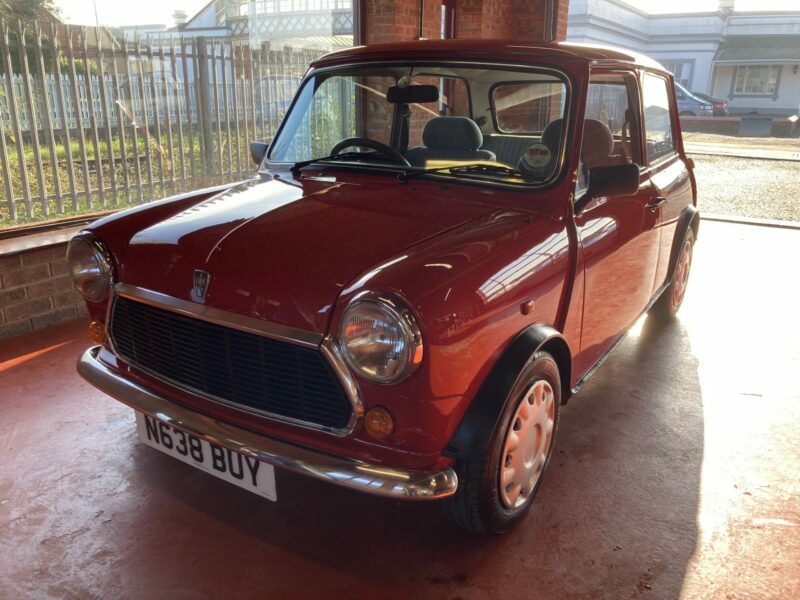 Rover MINI Saloon N638BUY Red