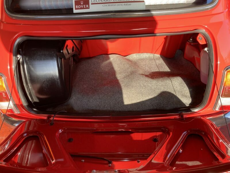 Rover MINI Saloon N638BUY Red #3
