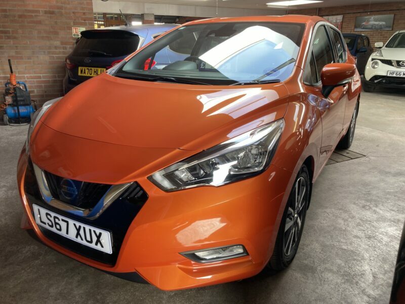Nissan Micra Hatchback Orange