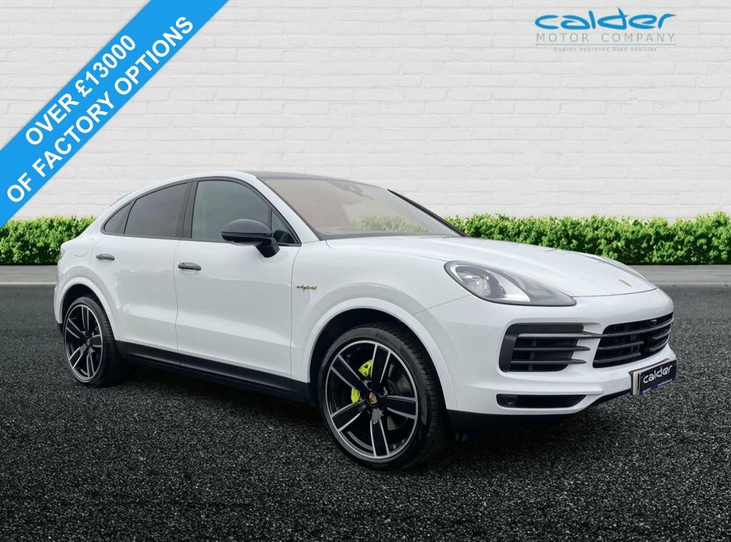 Porsche Cayenne 3.0 V6 E-hybrid 17.9Kwh Platinum Edition Coupe White #6