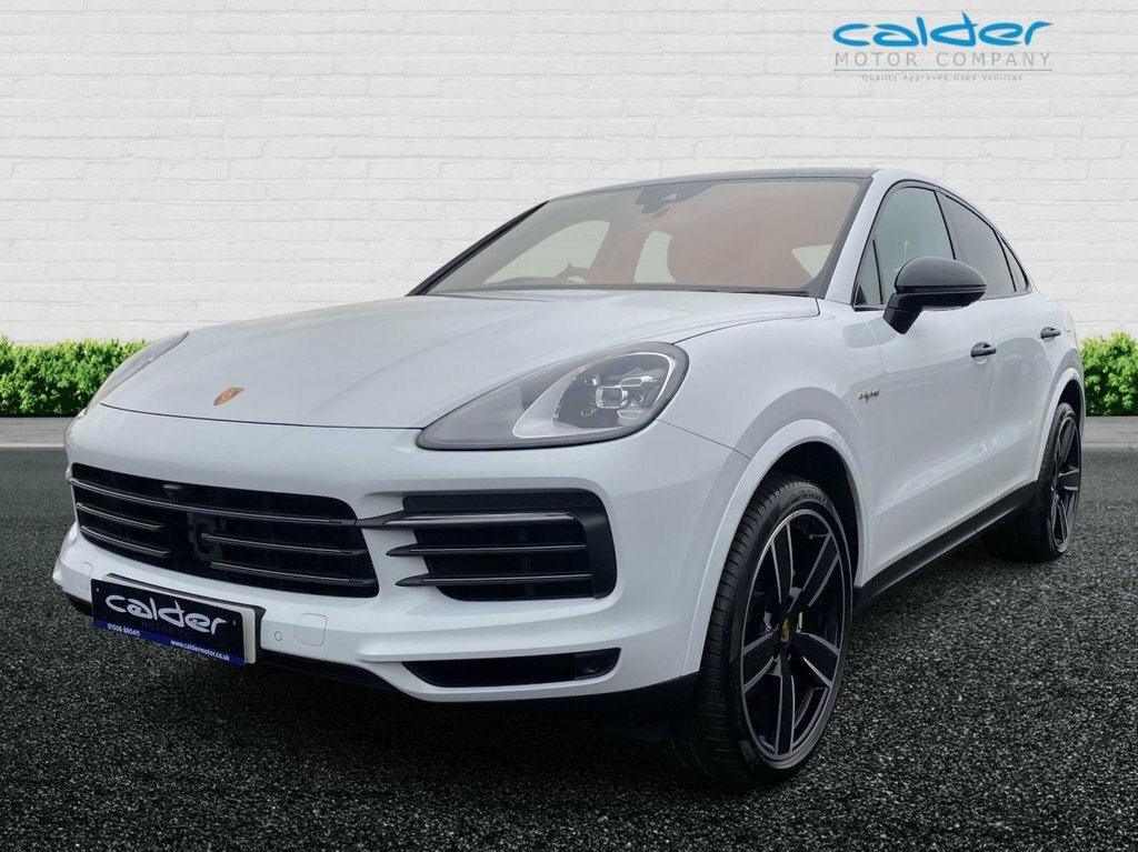 Porsche Cayenne 3.0 V6 E-hybrid 17.9Kwh Platinum Edition Coupe White #3
