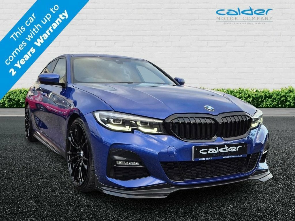 BMW 3 Series 2.0 320D M Sport Saloon Xdrive Eur Blue