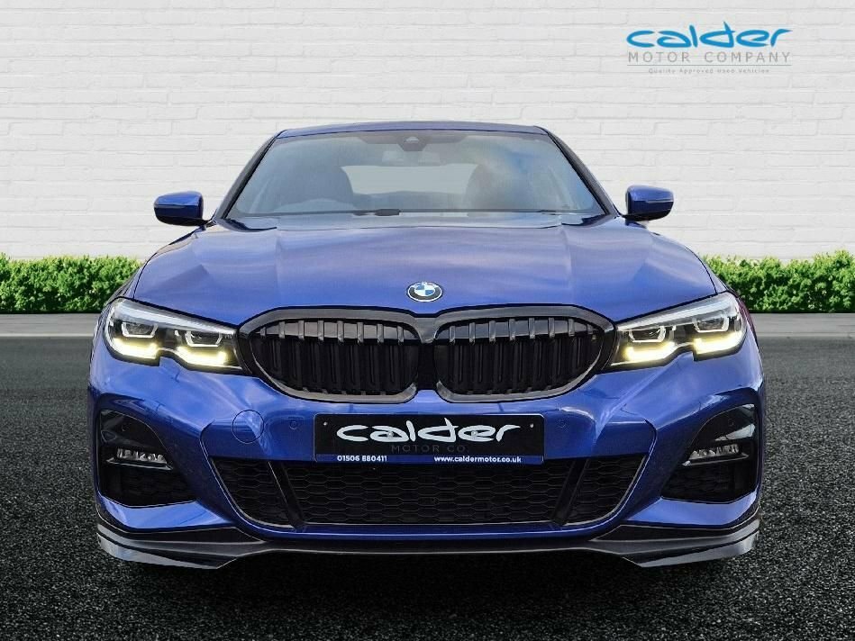 BMW 3 Series 2.0 320D M Sport Saloon Xdrive Eur YC69JVH Blue #4