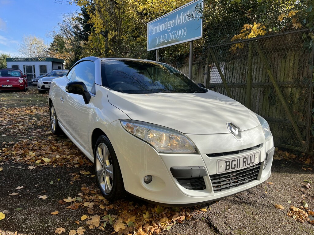 Renault Megane Convertible 1.9 Dci Dynamique Tomtom 201111 White