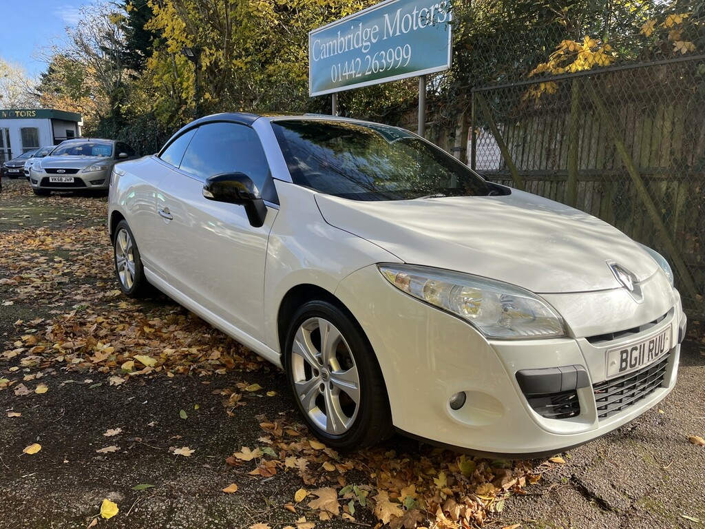 Renault Megane Convertible 1.9 Dci Dynamique Tomtom 201111 White #4
