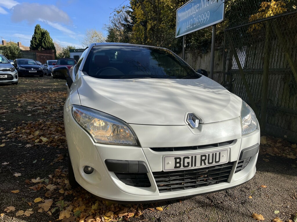 Renault Megane Convertible 1.9 Dci Dynamique Tomtom 201111 White #3