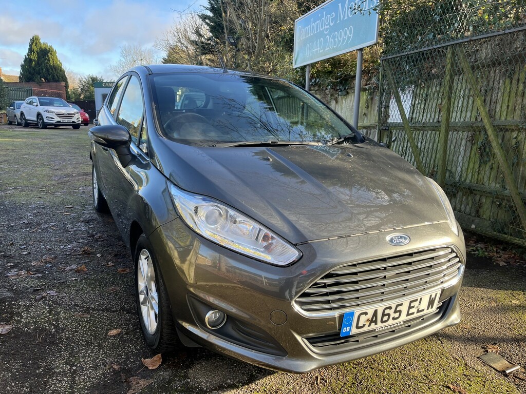 Ford Fiesta Hatchback 1.0 T Ecoboost Zetec 201565 Grey