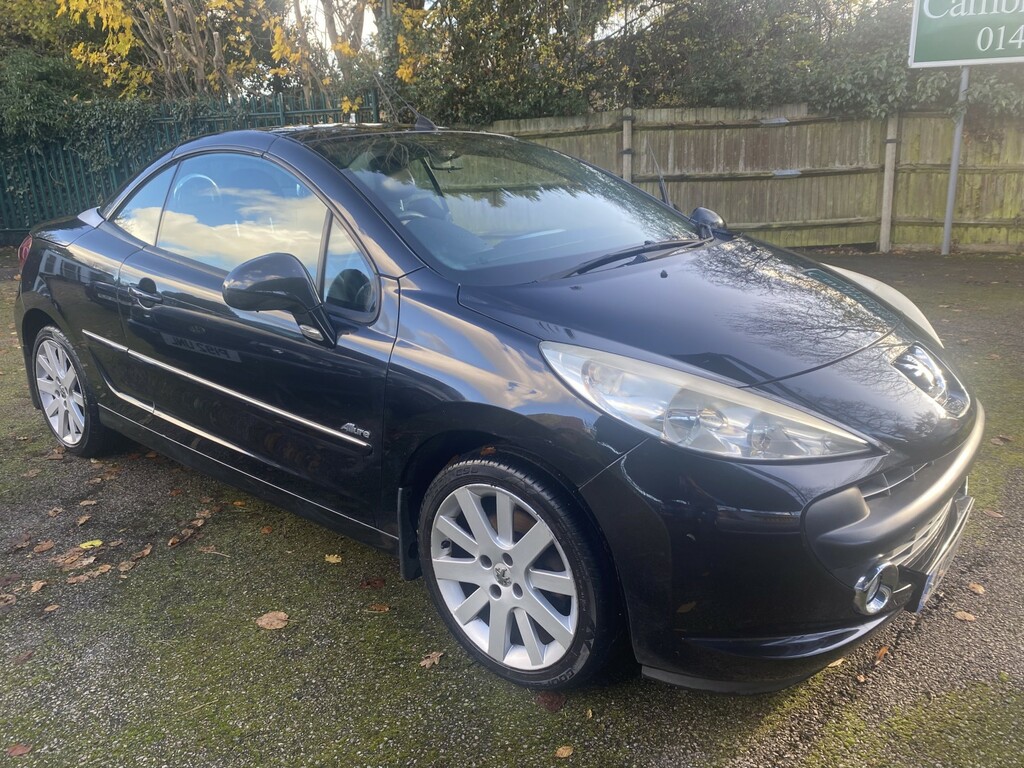 Peugeot 207 CC Convertible Cc Allure 201010 Black
