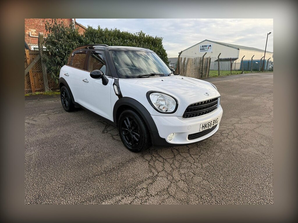 Mini Countryman 1.6 Cooper D Euro 5 Ss HK66BVG White #5
