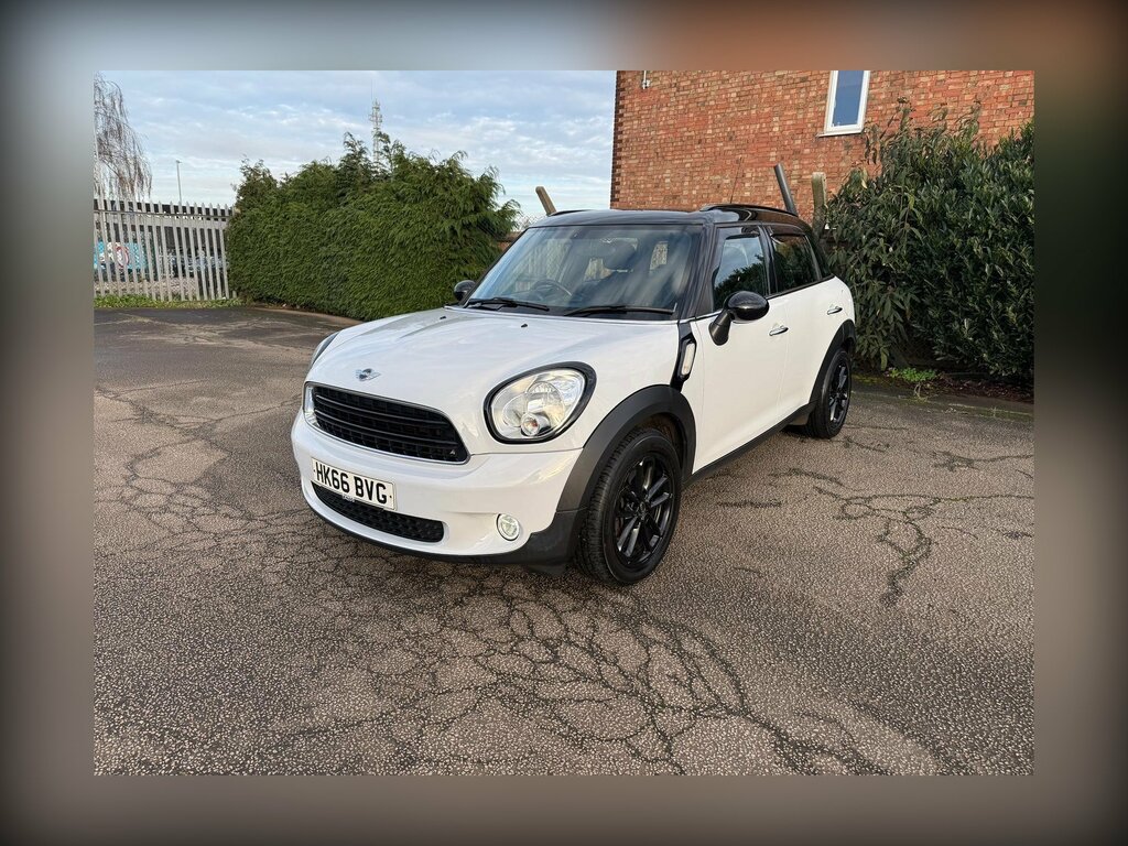 Mini Countryman 1.6 Cooper D Euro 5 Ss HK66BVG White #6
