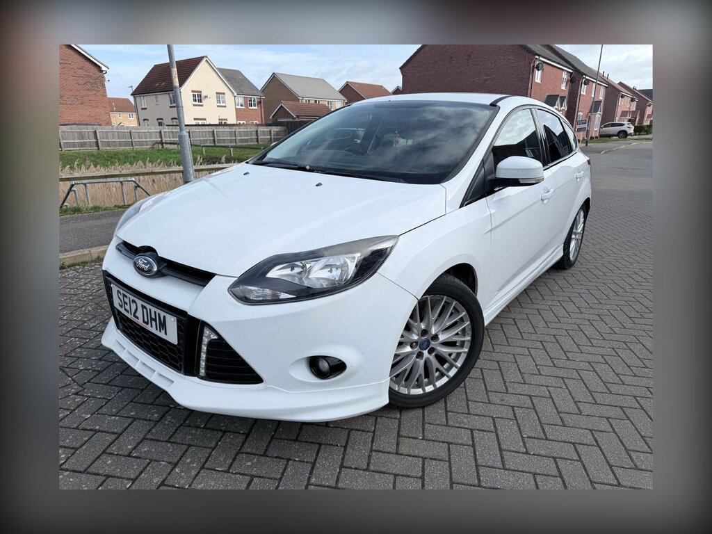 Ford Focus 1.6 Tdci Zetec S Euro 5 Ss SE12DHM White