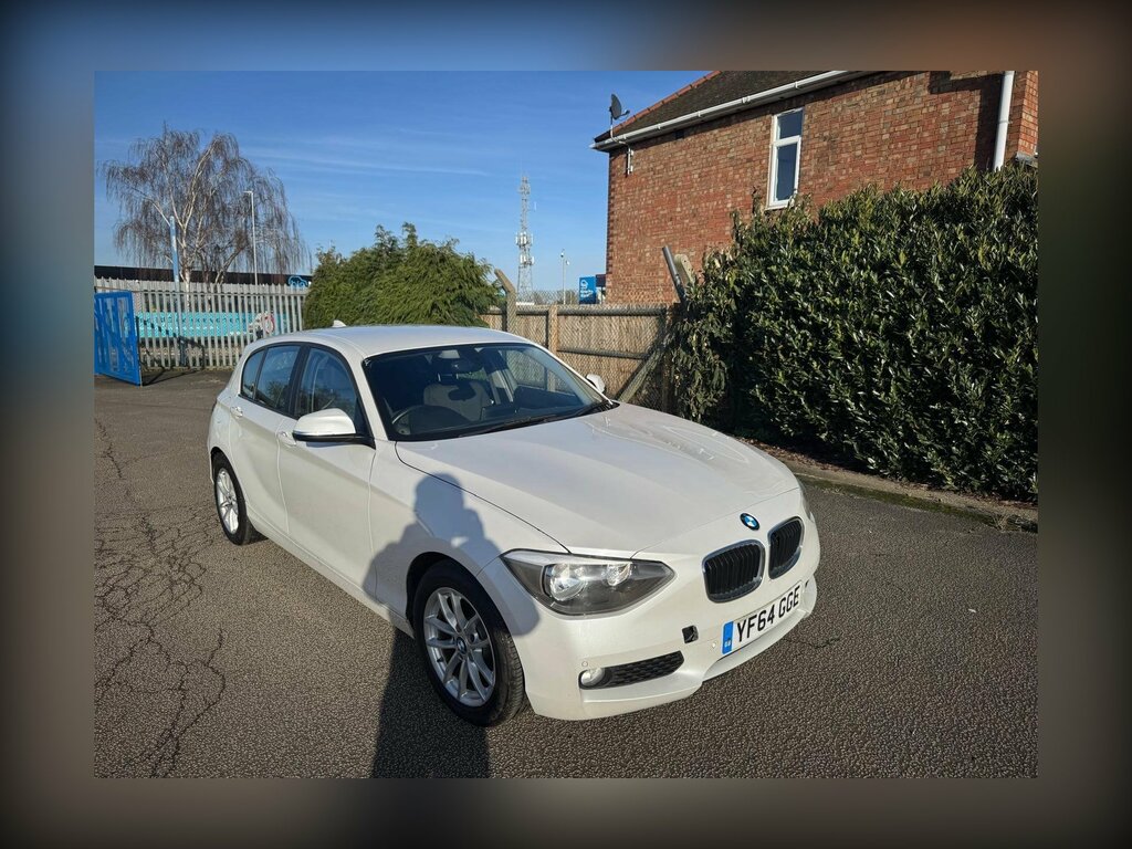 BMW 1 Series 1.6 116D Ed Efficientdynamics Euro 5 Ss White