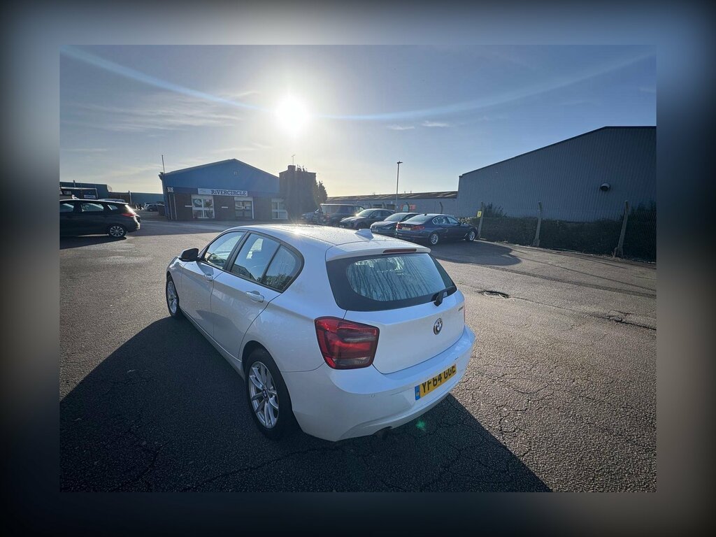 BMW 1 Series 1.6 116D Ed Efficientdynamics Euro 5 Ss YF64GGE White #4