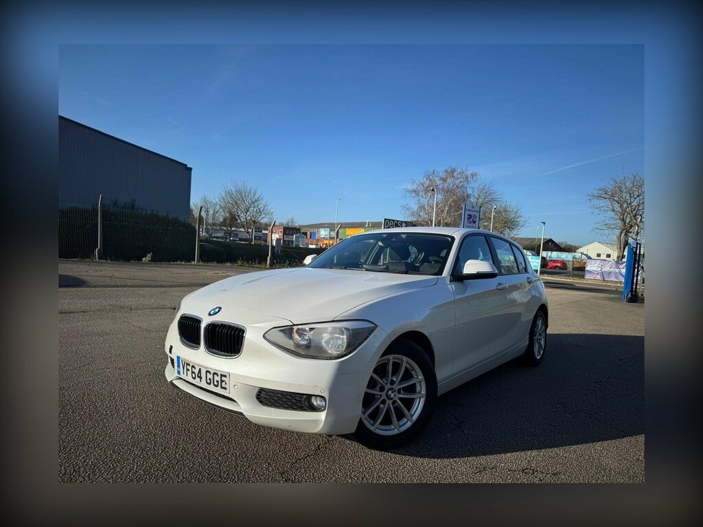 BMW 1 Series 1.6 116D Ed Efficientdynamics Euro 5 Ss YF64GGE White #2