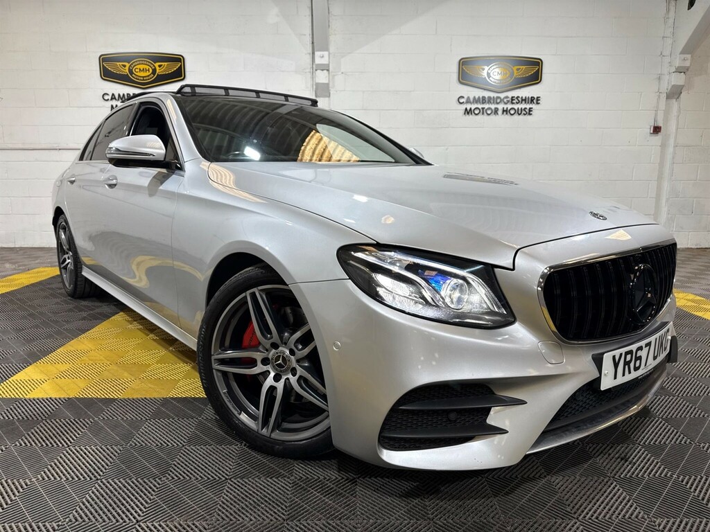 Mercedes-Benz E Class 2.0 D Amg Line Premium Plus G-tronic Euro 6 S Silver