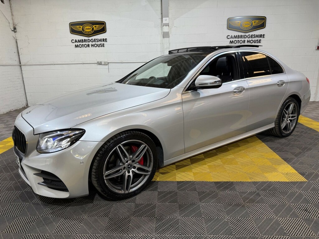 Mercedes-Benz E Class 2.0 D Amg Line Premium Plus G-tronic Euro 6 S YR67UKG Silver #4